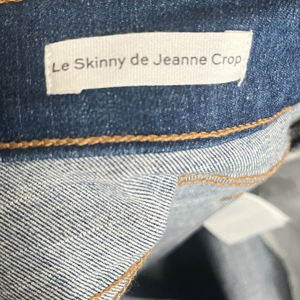 Frame Denim Le Skinny de Jeanne Crop Jeans Sz 28 - Picture 6 of 7